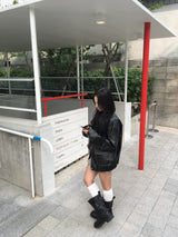 ベルトストラップハイブーツ