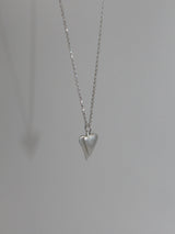 【MADE】 double heart necklace (50cm)