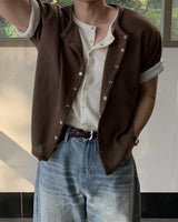Rico Short Sleeve Knit Cardigan