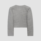 [MADE] ビスコッティウールツイードジャケット, WOOL 35%