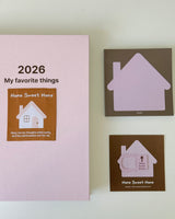 2026 My Favorite Things HOME SWEET HOME hard cover diary