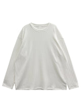 ルーズリベッドボニーロングスリーブ3C
