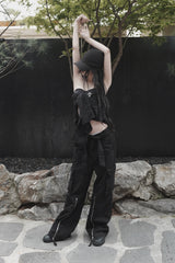 urban form wide zip cargo pants