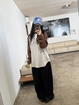 stitch raglan T
