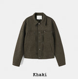 Poste Rivet Leather Trucker Jacket