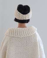 [Handmade] Wool knit zip-up jacket