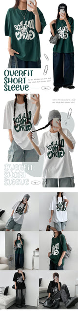 グルーボクシー半袖Tシャツ