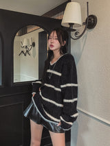 Report V-neck ST Warmer Knit