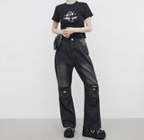 Leanne Cropped Printed T-Shirt