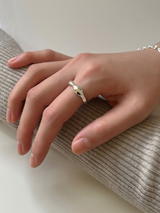 Bumpy ring (silver) *1PCS