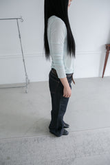 nonfade low semi bootcut pants(S-L)