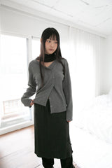 button two-way cardigan(4colors)
