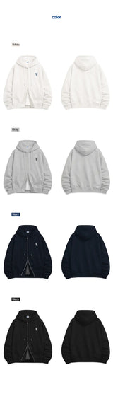NTEミニ モノグラム ツーウェイ ジップアップ (4color)
