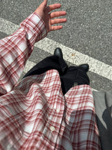 No.1835 P check SHIRT (8color)