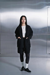 VINTAGE DIA-QUILTING HERITAGE CARDIGAN (Black)