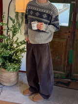 Harbor Nordic Crewneck Knit (4 Colors)