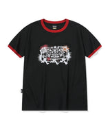 26SS★ スタンプクラブリンガー半袖Tシャツ
