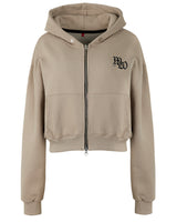 Mwoong Familia Hoodie Zip-up(BEIGE)