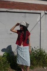 LILY FLOWER LAYERED SKIRT (3COLORS!)
