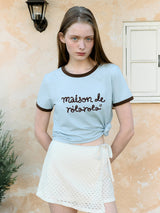 MAISON DE ROLA ラッシュガード ブルー