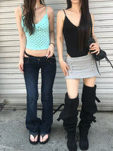 2000s アイコニックローライズ ブーツカットパンツ