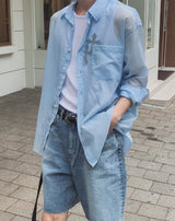 Mist Summer Tencel Shirt