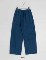 Torni Color Cotton Banding Pants