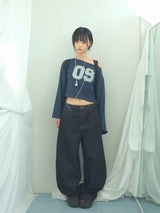 09 Boat Neck Cropped Top
