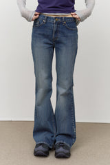 (W) Mu Lowrise Bootscut Denim