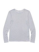 薄手ストライプTシャツ(ホワイト)