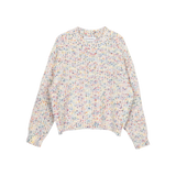 SNOWFLAKE POPCORN SWEATER