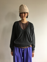 Tie Stripe Long Sleeve (2color)