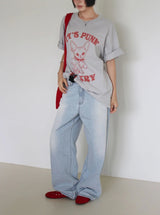 PUNK CAT OVERFIT TEE
