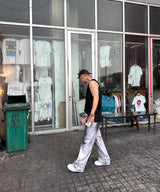 [UNISEX] Dirty Painting Wide Pants
