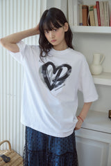 26SS★ モノハート半袖Tシャツ