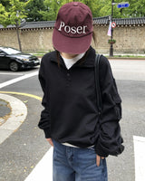 [ORIGINAL] Taeni Loose-Fit High-Neck Sweatshirt