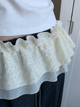 TWINKLE LAYERED BELT SKIRT (2C)