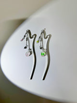 Bunny fantasy ornamental hairpin (2color)