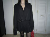Shirt frill dress