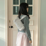 mini duffle bag_lilac