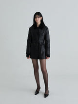 リバーシブルレザームスタン (Black)
