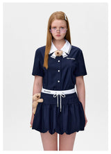 13DE MARZO Bear Sailor Bud Skirt