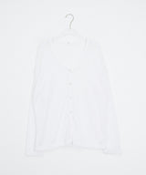 Fine Summer Linen V-Neck Loose-Fit Cardigan