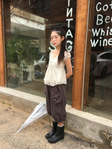 Roman Chiffon Blouse (2color)