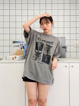 VENTIQUE ピグメントダークエンジェルTシャツ2color