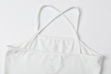 Athletic tank top - white