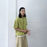 Haze Leaf Textured Shirt