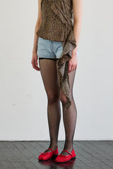 PEPPY MICRO DENIM SHORTS / SKY BLUE