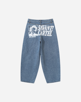 Cartel Printed Denim Pants