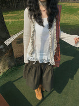 frill sleeveless